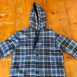 L.L. Bean Men’s Hooded Insulated Shirt Jacket